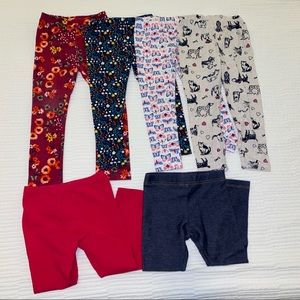 Girls 3T leggings bundle lot